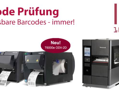 Barcode Validierung - T6000e ODV2D - Email Banner