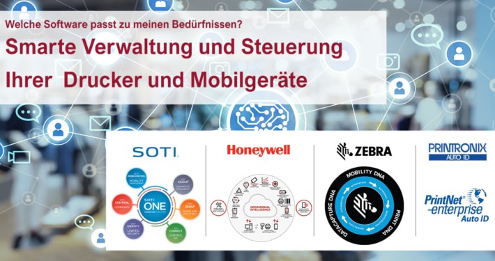 Gerätemanagement für Drucker und Mobilgeräte